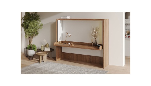 Boone horizontaal opklapbed Officio (met bureautafel) - 2